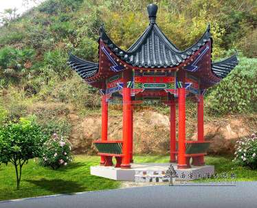 古建涼亭哪家做 古建涼亭公司推薦 西安閩隆商貿